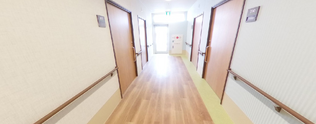 介護施設の内部通路