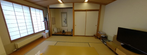 ゆったりした和室の居間