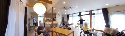 穏やかな空間の職場