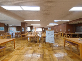 広々とした食堂
