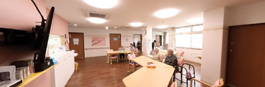 介護施設の居心地の良い空間