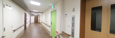 介護施設の廊下