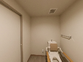ゆったりとしたトイレスペース