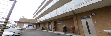 介護施設のモダンな建物