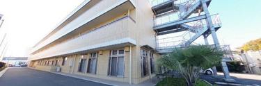 介護施設の屋外環境と建物
