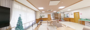 職員が利用する共有ラウンジ