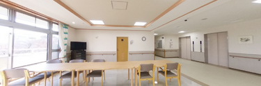 介護施設の共有エリアの全体像