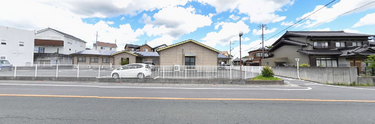 落ち着いた街並みの場所