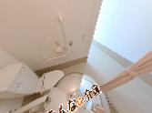 ゆったりとしたトイレ空間