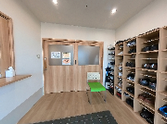明るいエントランスホール