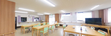 介護施設の居心地の良い共用部