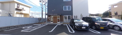 新しい介護施設の外観