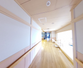 清潔感のある廊下空間