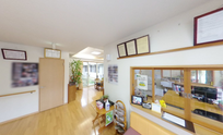 介護施設のアットホームな玄関