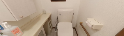 高齢者向け居室のトイレエリア