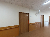 ゆとりのある廊下