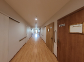 廊下と部屋の入口