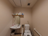 ゆとりあるトイレ空間