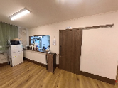 明るく広々とした職場