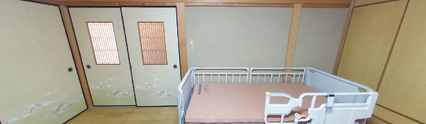 介護施設の和室居室