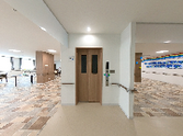 ゆったりとした廊下の風景