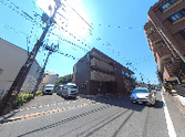 静かな通りのパノラマ