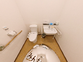 トイレ設備も兼ねた部屋