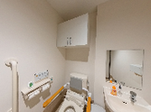 清潔なトイレ空間