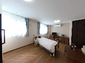 ゆったりとした居室