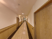 ゆったり通路のある空間