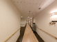 ゆったりとした廊下エリア