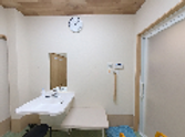 明るい部屋の一角