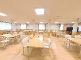 明るく清潔な共有エリア