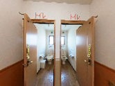 トイレ前の洗面台  