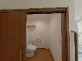 ゆとりあるトイレスペース