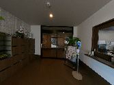 安らげるエントランスホール