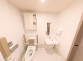 手厚いケア可能なトイレ空間