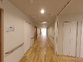 ゆったりとした廊下エリア
