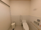 ゆったりとしたトイレスペース