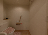 ゆとりある明るい洗面所