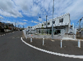 ゆったり過ごせる施設の外観