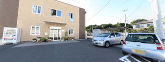 介護施設の職場の外観