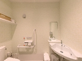 ゆとりのあるトイレ空間