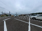 ゆったり駐車場のパノラマ風景
