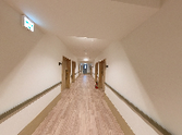 ゆったりとした廊下の風景