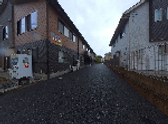 閑静な住宅街の外観