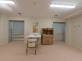 ゆったりとした共用空間