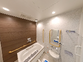 バリアフリーの浴室