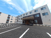ゆとりのある施設外観