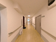 ゆったりとした廊下